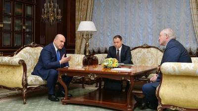 Мишустин и Лукашенко провели переговоры в Минске