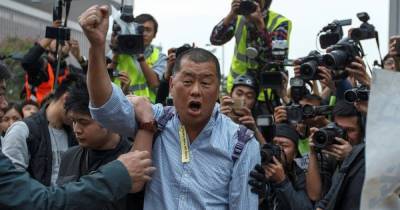 Миллионера Джимми Лая приговорили к 14 месяцам тюрьмы за организацию протестов в Гонконге