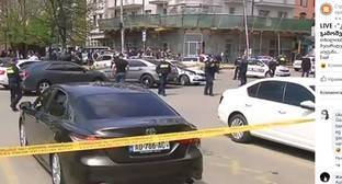 Полиция рапортовала об освобождении заложников в Тбилиси