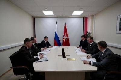 Министр природных ресурсов РФ Александр Козлов и Алексей Дюмин провели рабочую встречу