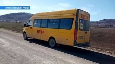 В Башкирии поймали пьяного водителя школьного автобуса