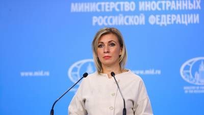 Захарова назвала аморальными заявления в США о возможном бойкоте ОИ-2022
