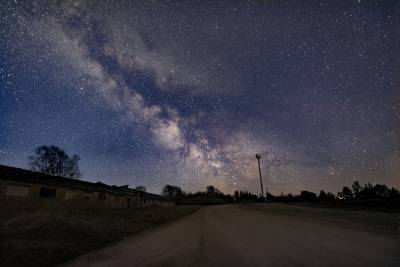 Предрассветный Млечный Путь сфотографировал пскович