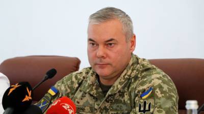 Наев назвал количество российских солдат на границе с Украиной