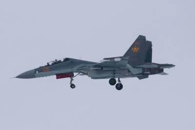 В Казахстане разбился истребитель Су-30СМ российского производства