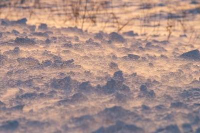 В Красноярске резко испортилась погода и выпал снег