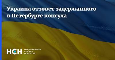 Украина отзовет задержанного в Петербурге консула