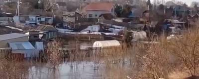 Река Тула затопила дачные участки в СНТ «Ложок»