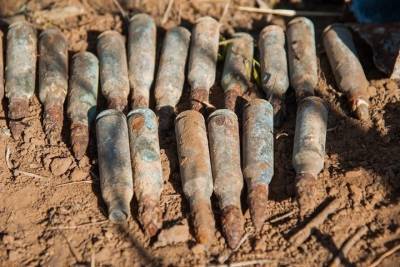 На волгоградском кладбище обнаружили минометный снаряд