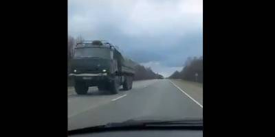 Путин продолжает перебрасывать технику к границам Украины - видео марша в Краснодарском, Ставропольском крае и Брянской области - ТЕЛЕГРАФ