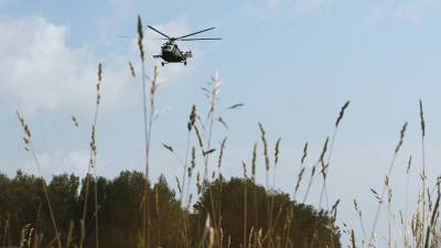 В МЧС сообщили о крушении вертолета и гибели пилота на Кубани