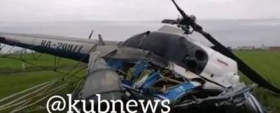 При крушении вертолета в Краснодарском крае погиб пилот