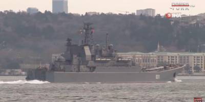 Два десантных корабля Северного флота РФ вошли в Черное море