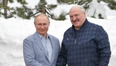 Лукашенко и Путин встретятся 22 апреля в Москве