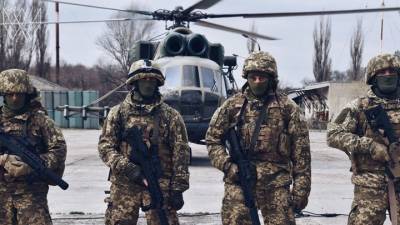 Украина провела оборонительные учения на юго-востоке