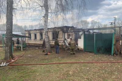 Мужчина погиб на пожаре в Кораблинском районе Рязанской области