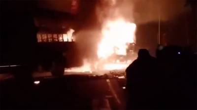 Пожар в ковидной больнице: пациенты погибли от огня и удушья