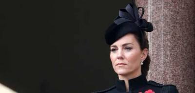 Кейт Миддлтон надела на похороны принца Филиппа жемчужное колье Елизаветы II