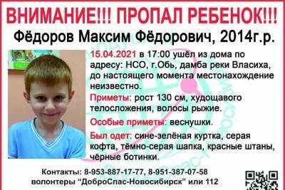 Росгвардию могут подключить к поискам пропавшего 6-летнего Максима под Новосибирском