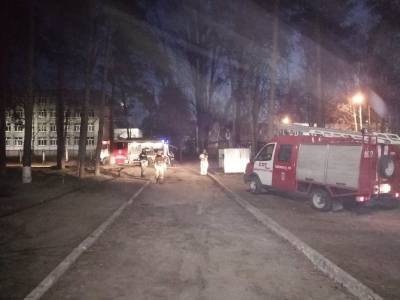 В Димитровграде пожар вспыхнул в здании общежития