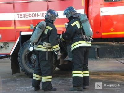 Дом под снос сгорел в центре Нижнего Новгорода