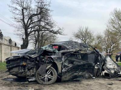 Опубликовано видео последствий ДТП в Ростовской области, в котором погибли пятеро подростков