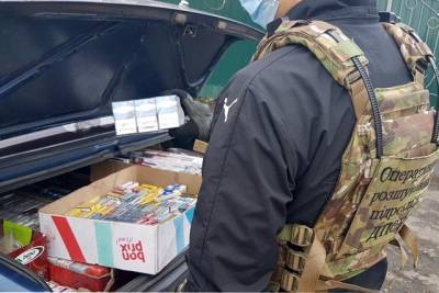 На Донбассе пресекли торговлю контрафактными сигаретами