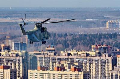 Авиация провела подготовку к параду Победы над Петербургом