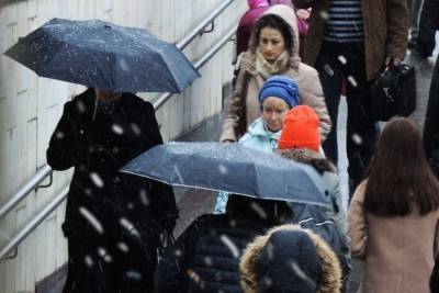 В Москву возвращается осень с мокрым снегом
