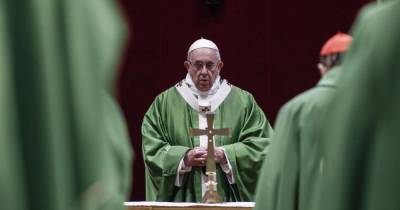 Папа Римский в проповеди выразил обеспокоенность в связи с обострением на востоке Украины