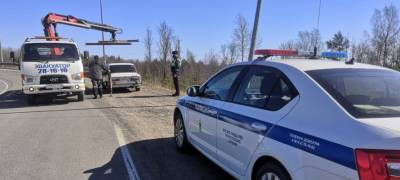 В Прионежье водитель остался без машины после разговора с инспектором (ФОТО)