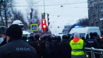 В Петербурге планируют провести протест в поддержку Навального