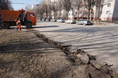 На улице Суворова в Йошкар-Оле начат ремонт проезжей части