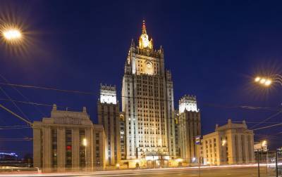 МИД России выражает протест из-за высылки дипломатов