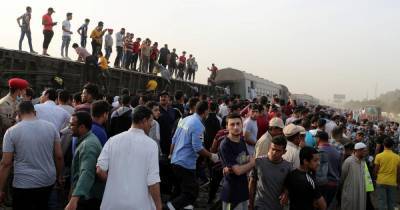 4-кратное превышение скорости стало причиной крушения поезда в Египте
