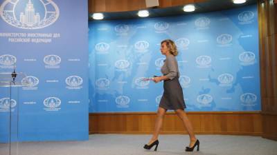 Захарова рассказала о «нагнетании истерии» со стороны Запада