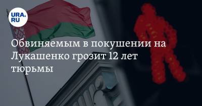 Обвиняемым в покушении на Лукашенко грозит 12 лет тюрьмы