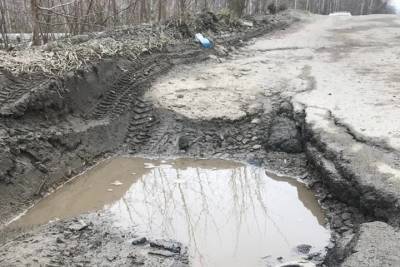 Под Новосибирском жители села Новолуговое пожаловались на плохое состояние дорог