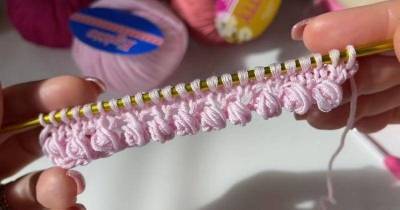 Не вязание, а шедевр: идеальный нижний край с шишечками