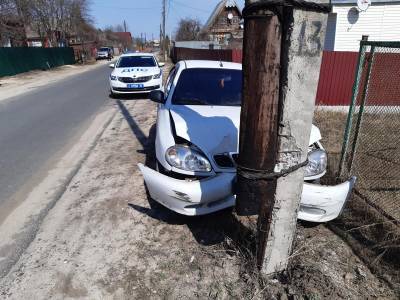61-летний мужчина пострадал в результате наезда на опору ЛЭП в Клепиковском районе