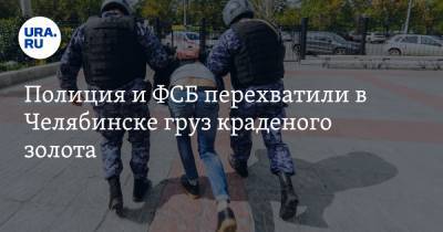 Полиция и ФСБ перехватили в Челябинске груз краденого золота. Фото