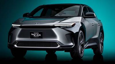 Toyota представила концепт электрического кроссовера bZ4x 2022 модельного года