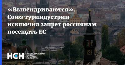 «Выпендриваются». Союз туриндустрии исключил запрет россиянам посещать ЕС