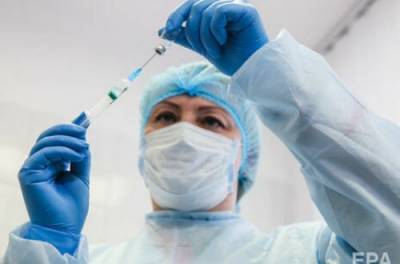Нулевая ковид-вакцинация за сутки наблюдается в шести регионах Украины