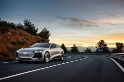 Audi представила концепт електроседана A6 e-tron