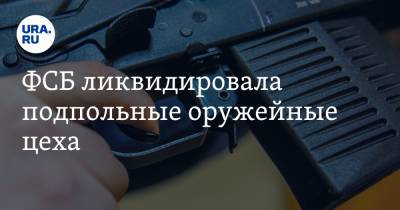 ФСБ ликвидировала подпольные оружейные цеха. Два действовали в Челябинске и Екатеринбурге, видео
