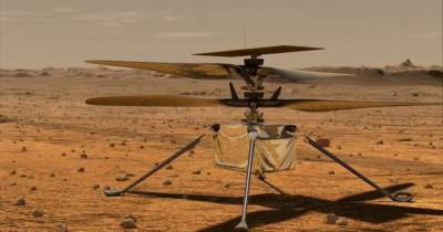 NASA впервые запустило вертолет на Марсе