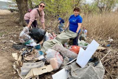 Чистые игры: астраханцы собрали раздельно 8 тонн мусора на острове Пролетарский