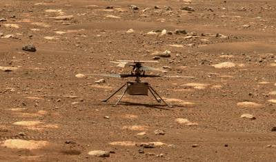 Впервые в истории с поверхности планеты Марс взлетел вертолет