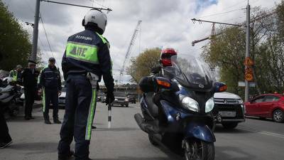 В Москве на 78% снизилось число аварий с участием мотоциклистов